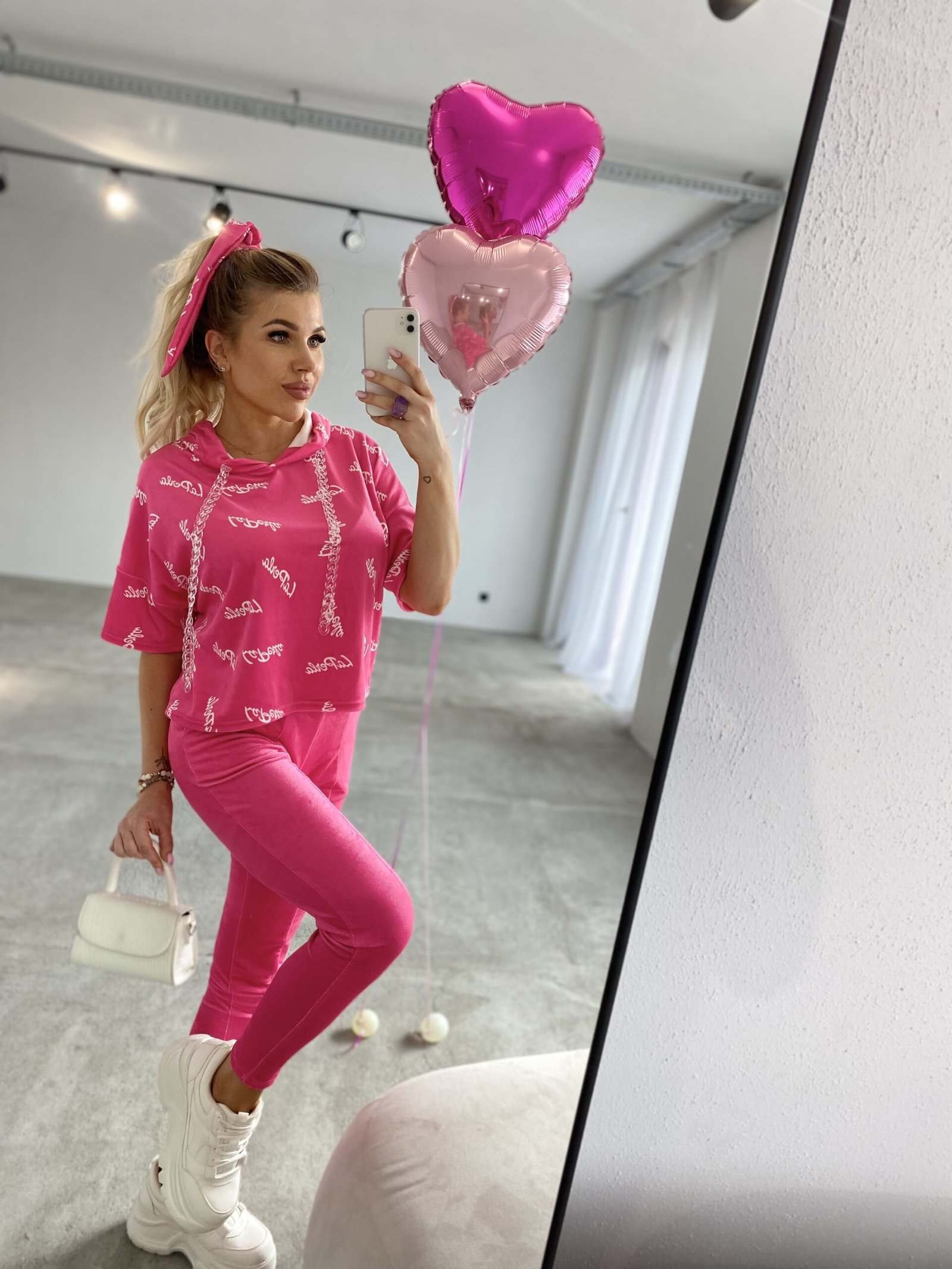 Spodnie dresowe PINK Laperla
