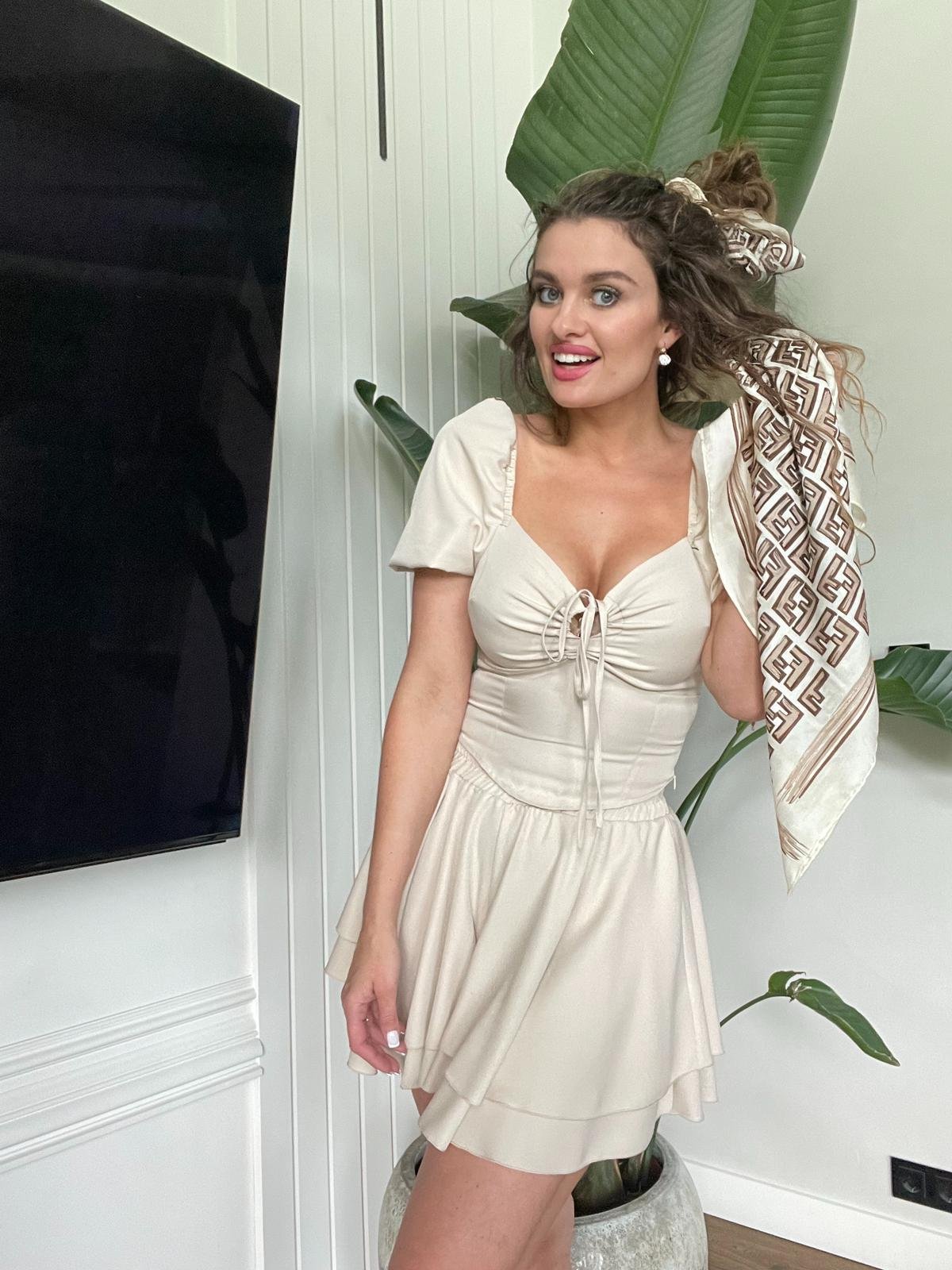 Komplet DIVA beż